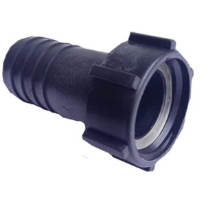 IBC Adaptor 60mm Female x 6 to 1" Barb Tail
