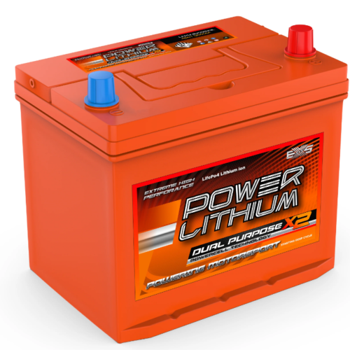 Dual Purpose Starting Lithium Batteries LFP12.8V55D23L