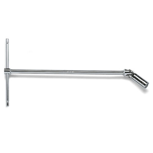 Beta 959 16mm T Handle with Swivelling Socket Spark Plug Socket Wrench, with Chrome Plated