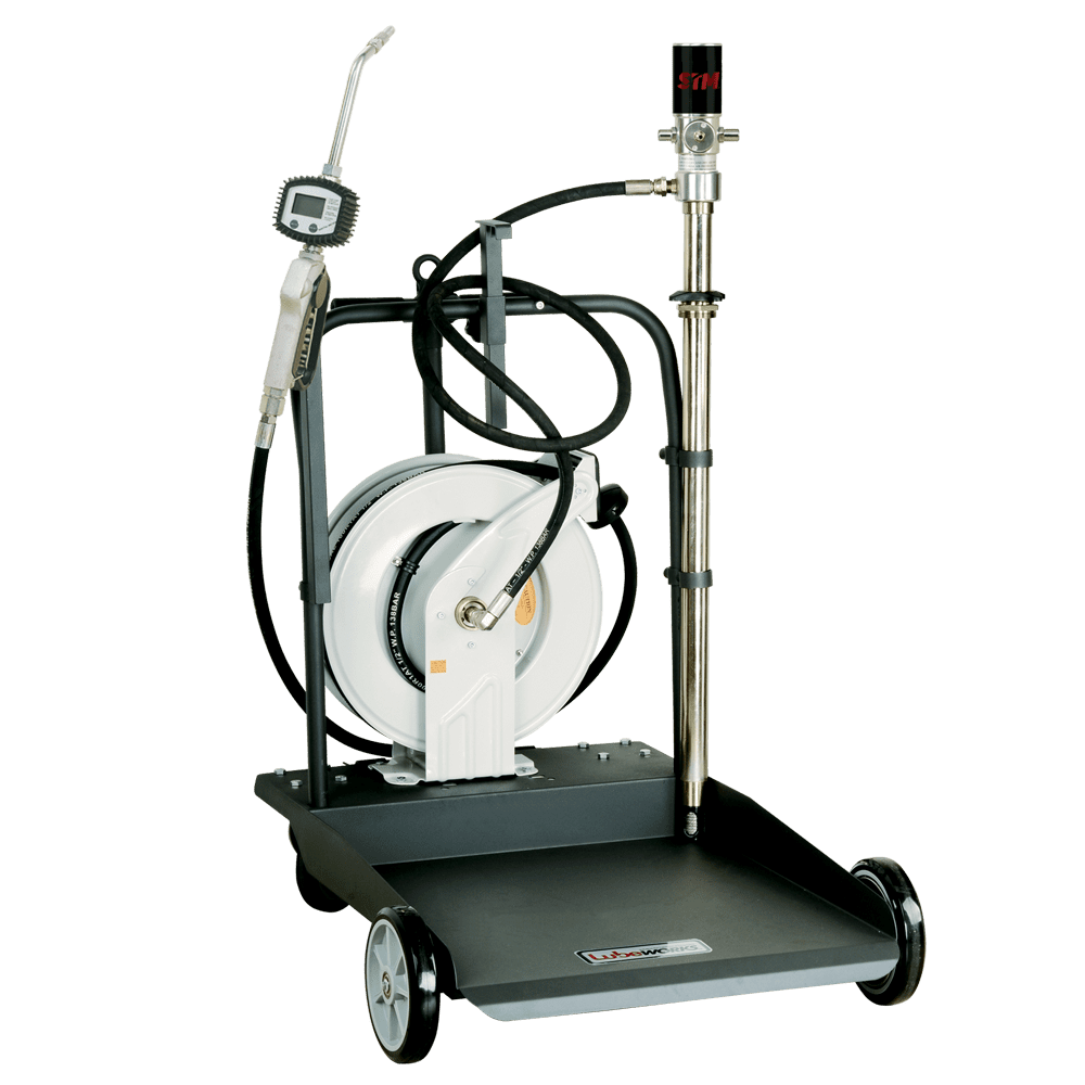 3:1 205L Air Operated Portable Oil Transfer Kit + Hose Reel