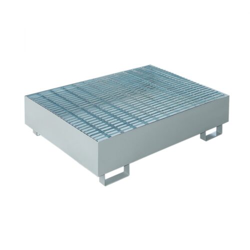 2 Drum Metal Spill Containment Pallet