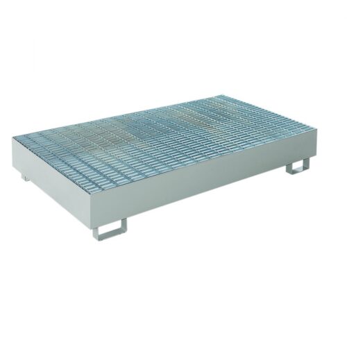 4 Drum Metal Spill Containment Pallet