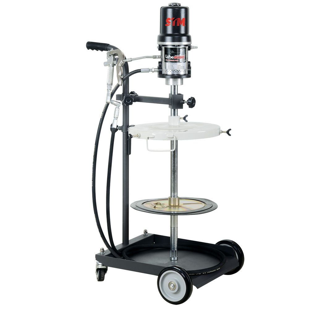Heavy Duty Portable Air Operated Grease Kit - 60Kg
