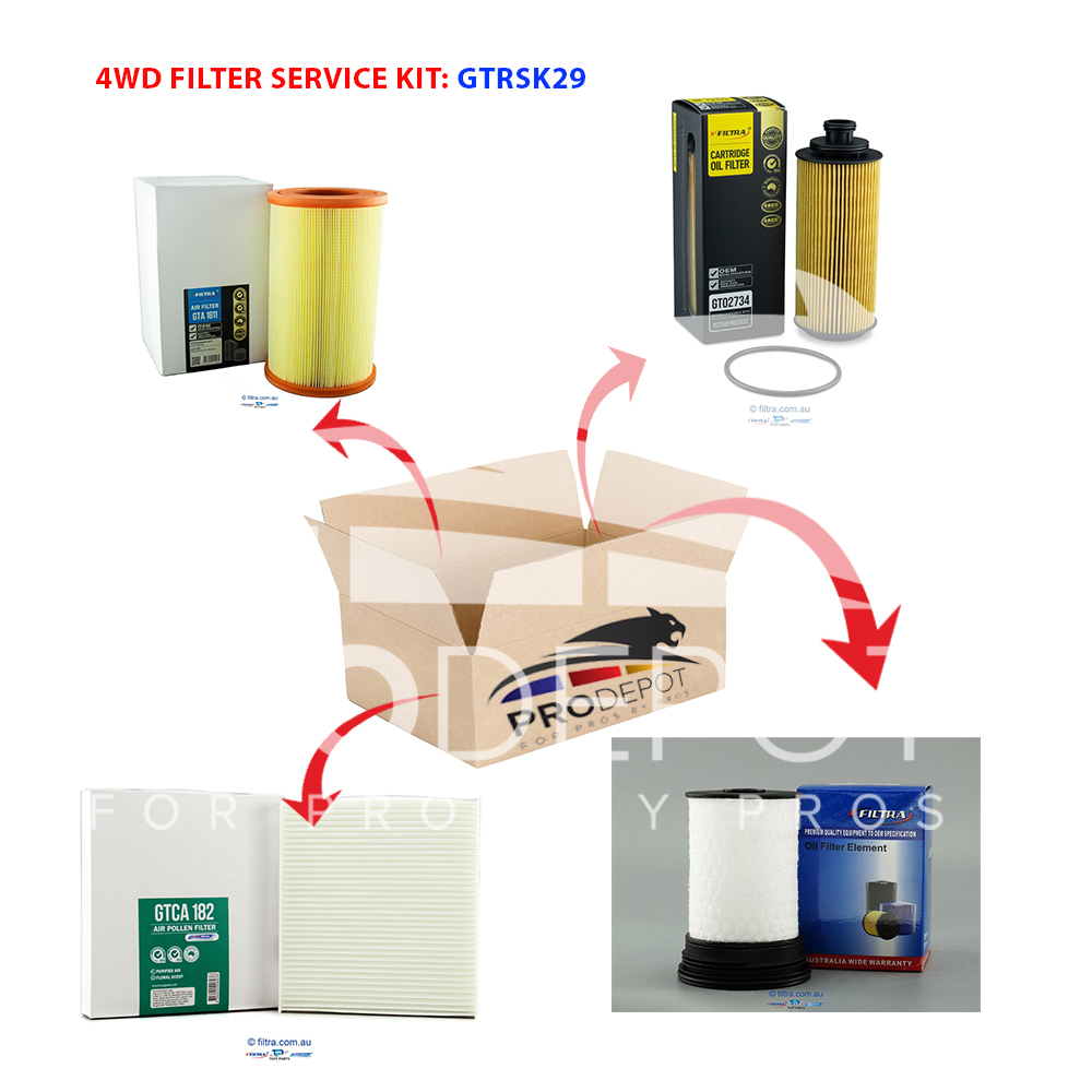 HOLDEN Colorado RG, Colorado 7 RG 4WD SERVICE KITS - GTRSK29