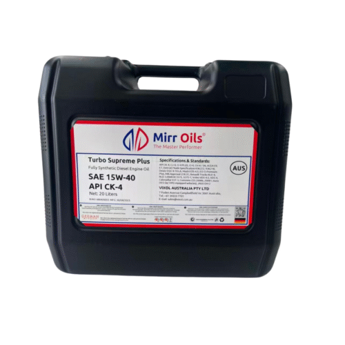 Mirr Turbo Supreme Plus HD DEO API SAE 15W-40 CK-4 – 20L