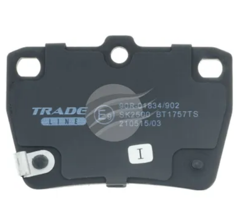 BREMTEC TRADE-LINE BRAKE PADS SET TOYOTA RAV4 II 2.0 VVTi 2000 - BT1757TS