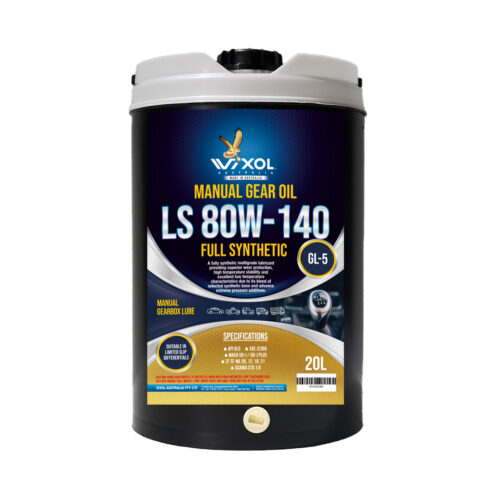 VIXOL SYNGEAR LS 80W-140 GL-5 FULL SYN – 20L